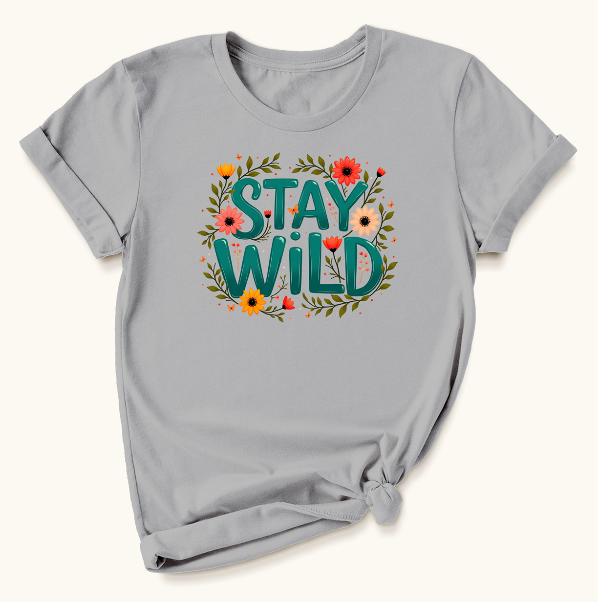 Stay Wild Flower Two T-Shirt