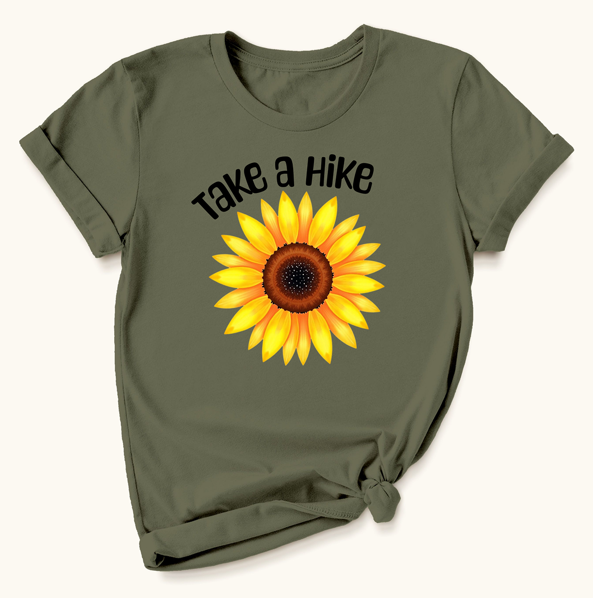 Take a Hike Flower T-Shirt