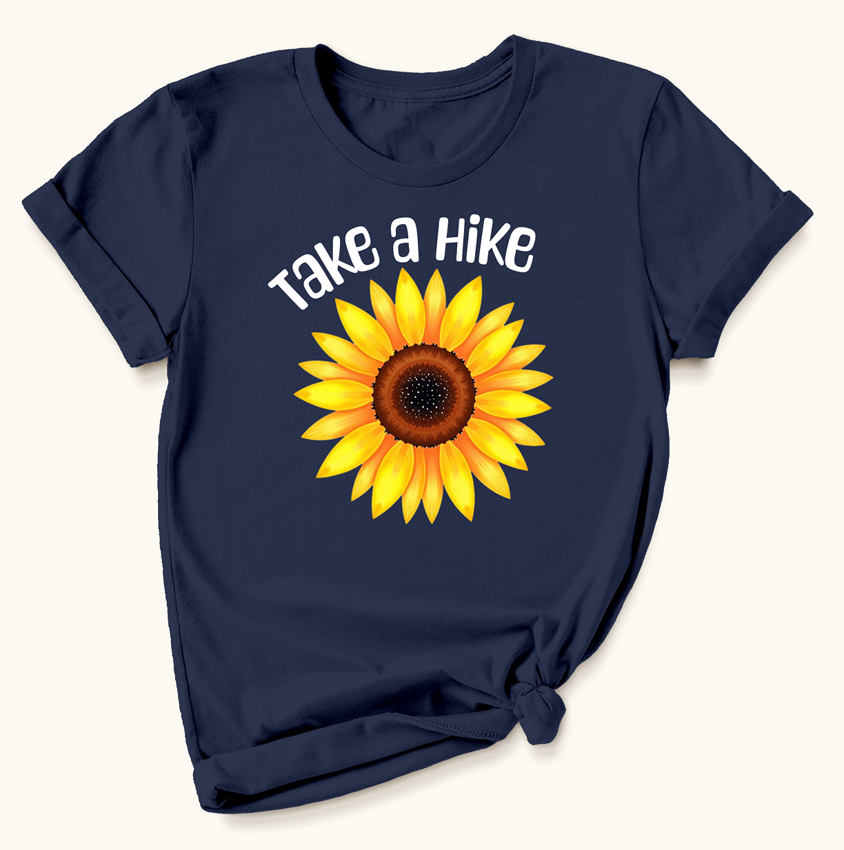 Take a Hike Flower T-Shirt