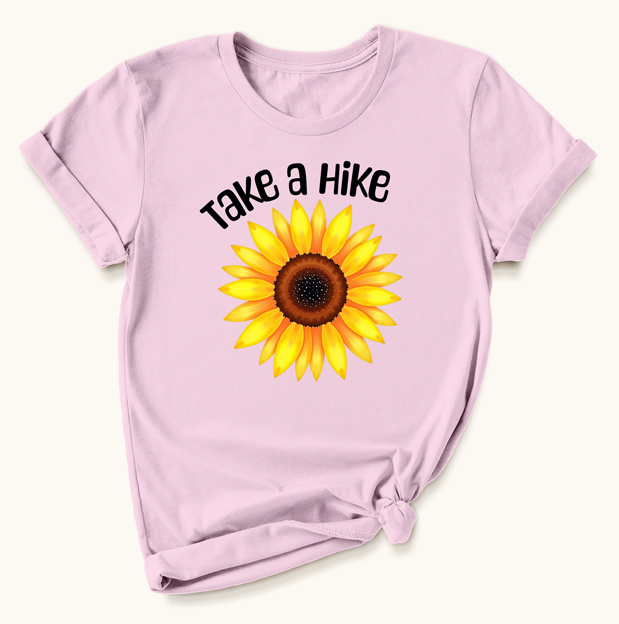 Take a Hike Flower T-Shirt