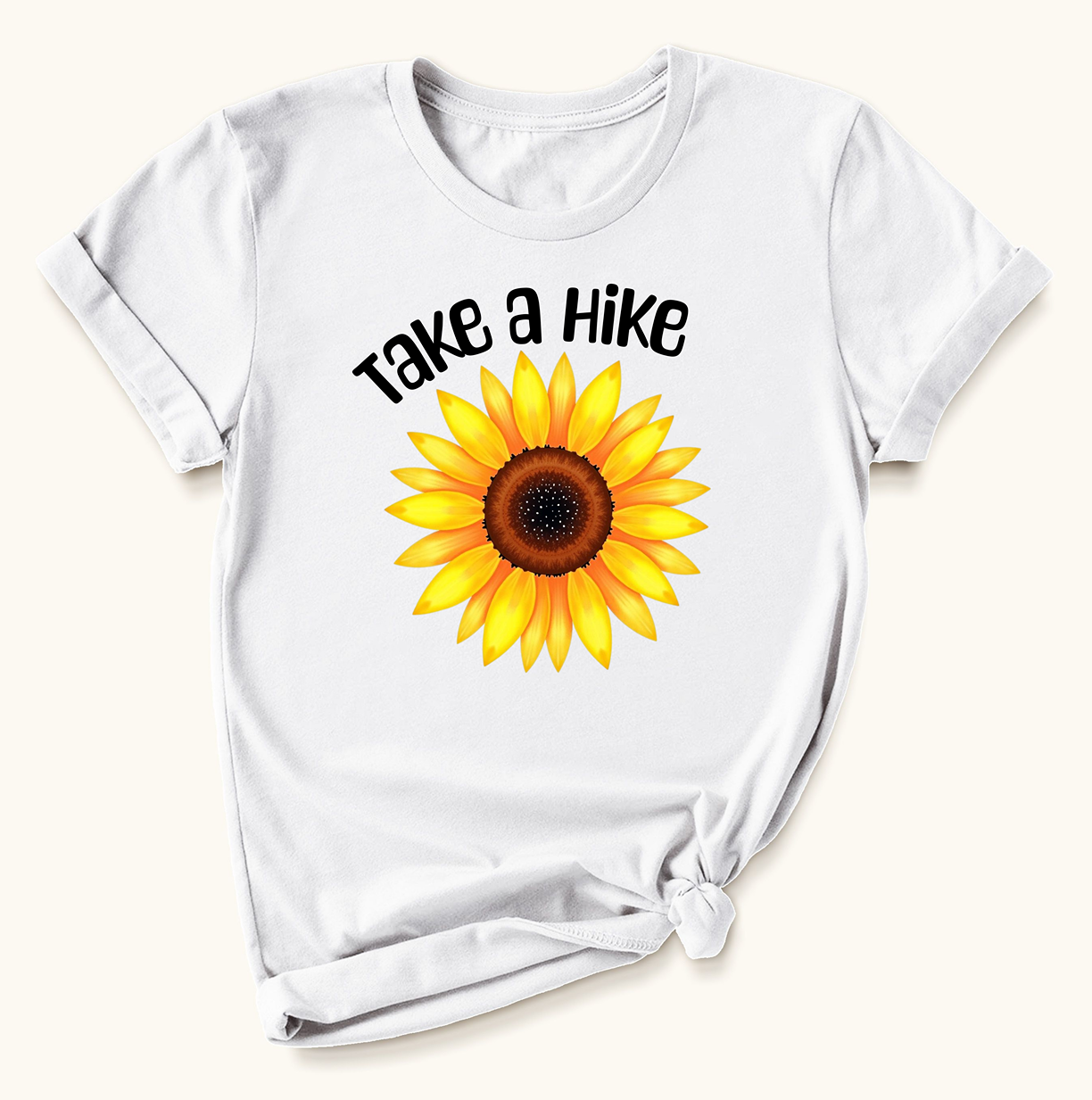 Take a Hike Flower T-Shirt