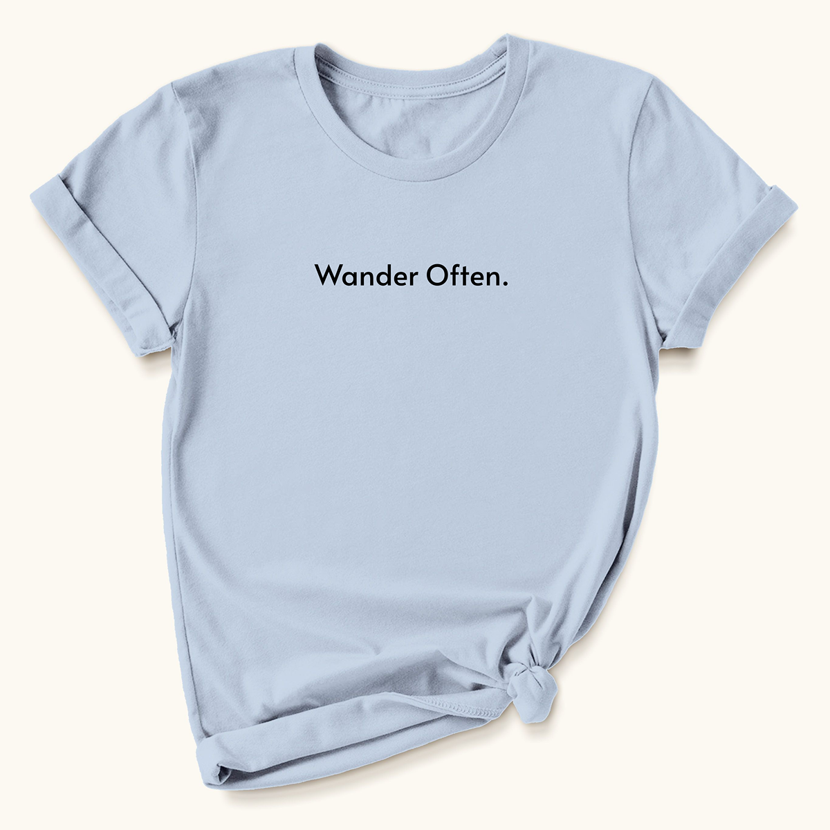 Wander Often Minimalistic T-shirt