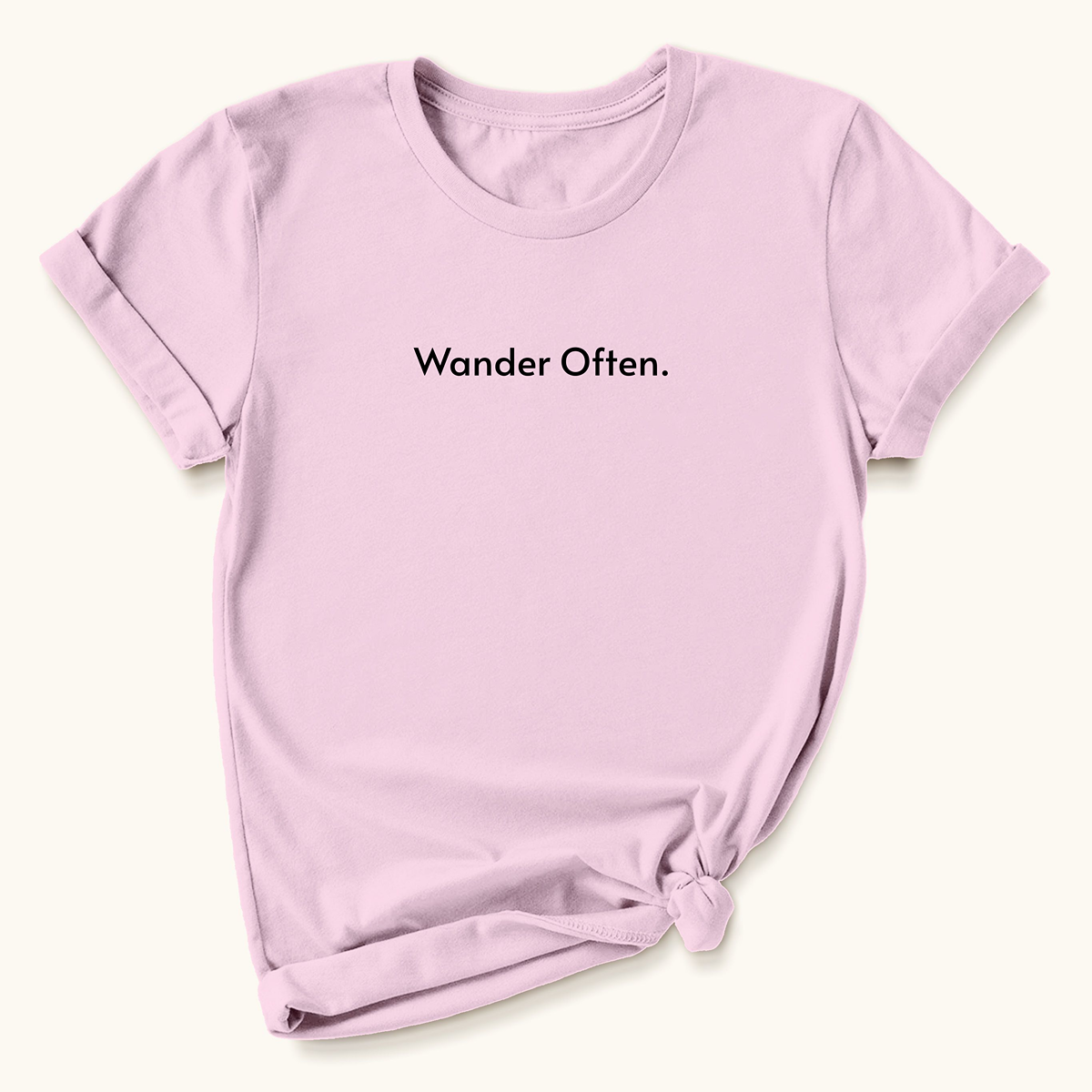 Wander Often Minimalistic T-shirt